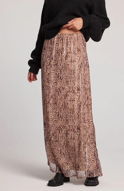 CH Animal Print Maxi Skirt