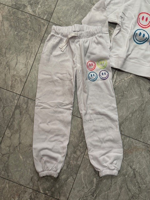 FBZ White Smiley Jogger