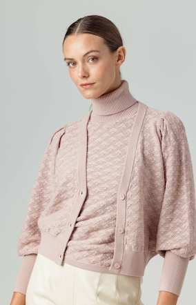 SU Rose Cardigan