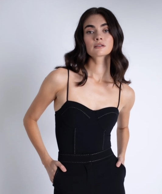 KG Black Stitch Bodysuit