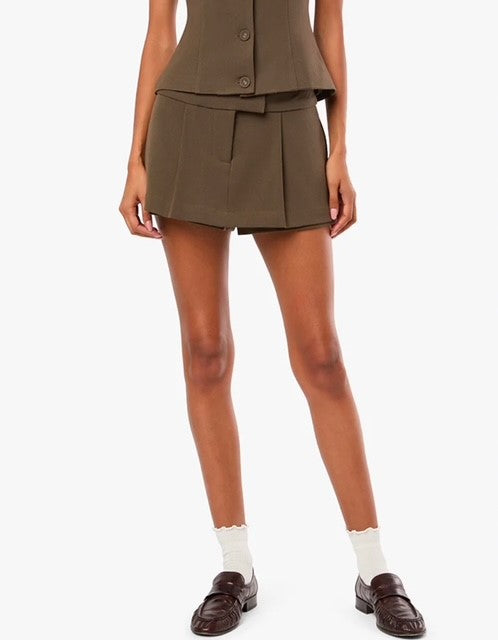 WWW Khaki Skort