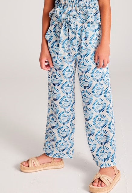 MAY Blue Print Pant