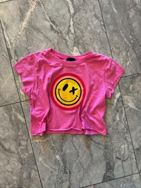 LJ Pink Smiley Tee