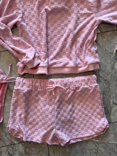 LI Pink Terry Short