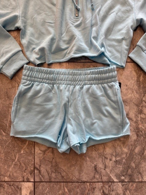 SU Baby Blue Terry Short