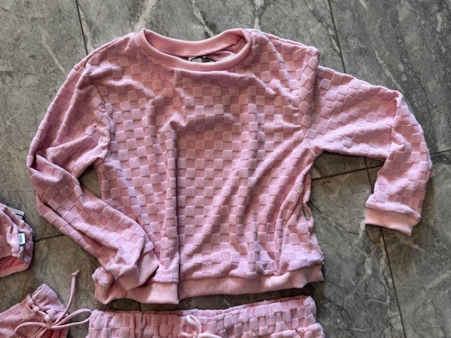 LI Pink Terry Top