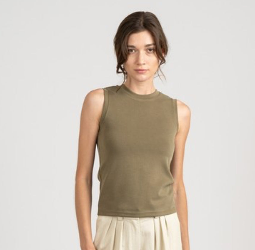 EG Olive Tank Top