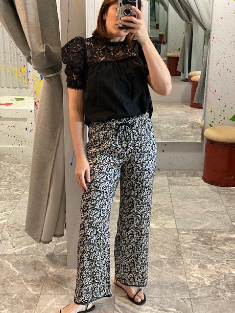 SU Black Lace Top - IF SO 