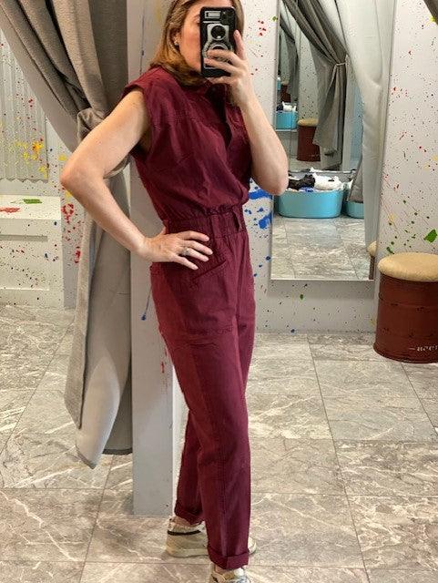 PD Bordeaux Jumpsuit - IF SO 