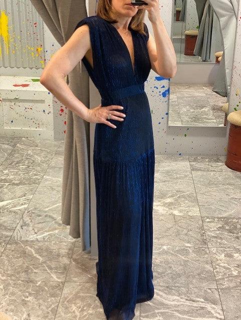 KG Navy Blue Midi Dress - IF SO 