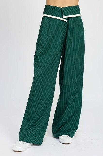 ES Green Pinstripe Pant - IF SO 