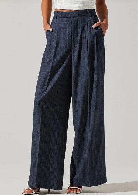 AS Blue Pinstripe Pant - IF SO 