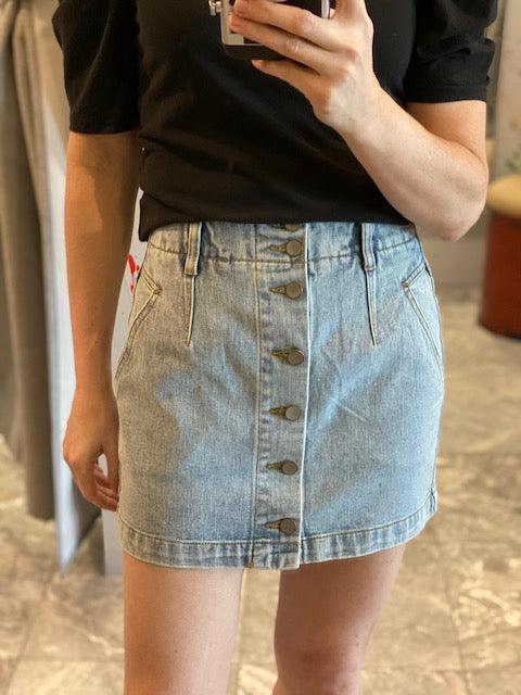 Sl Denim Skirt - IF SO 