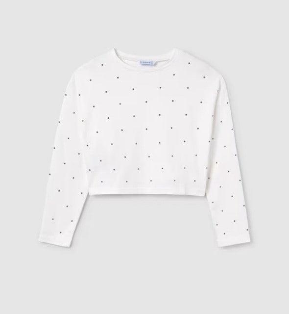 MAY White Stud Top - IF SO 