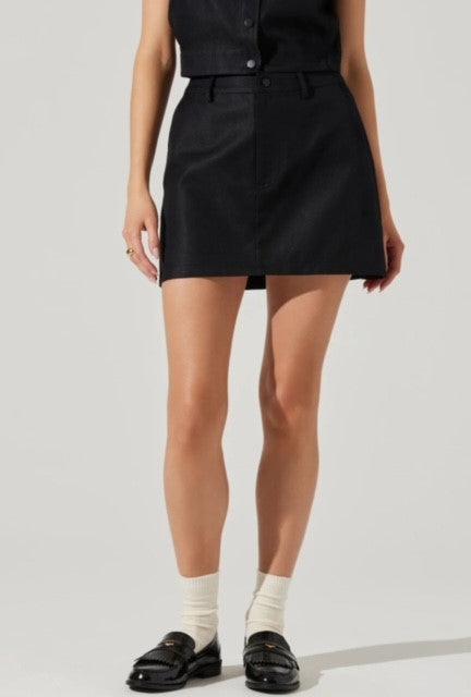 AS Black Mini Skirt - IF SO 