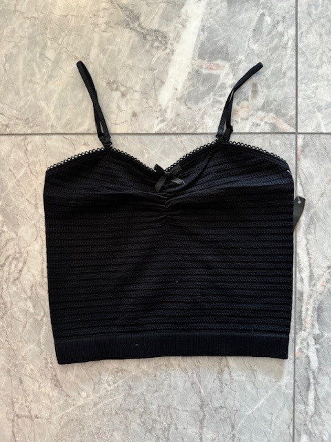 SU Black Cinched Top