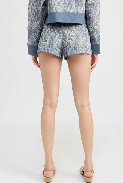 ES Denim Toile Jacquard Short - IF SO 