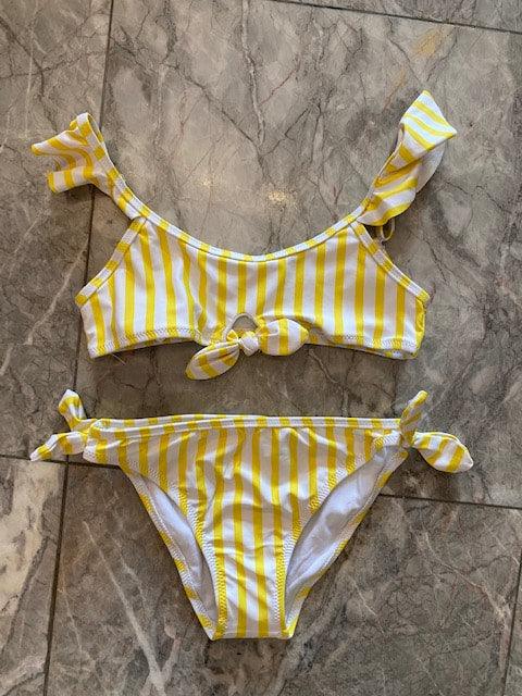 MAY Yellow Stripe Bikini Set - IF SO 