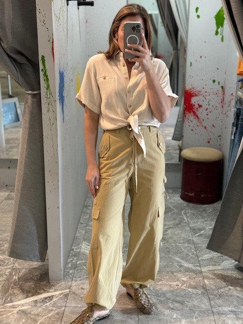 FR Khaki Cargo Pant - IF SO 