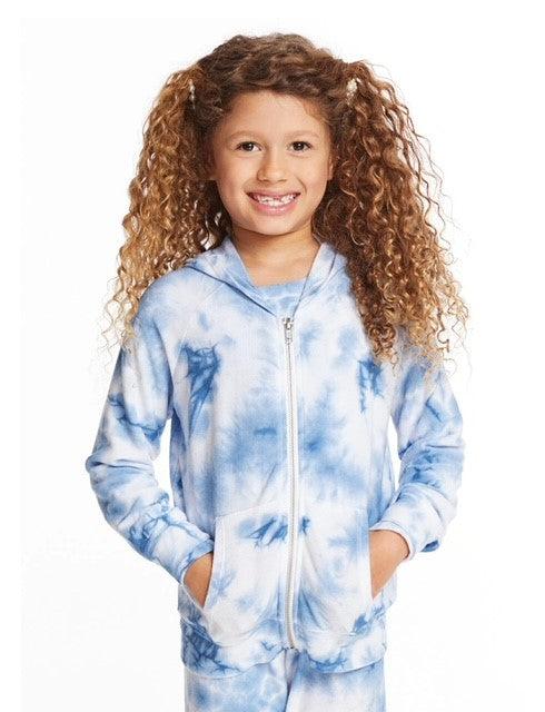 CH Kids Blue Tie Dye Hoodie - IF SO 