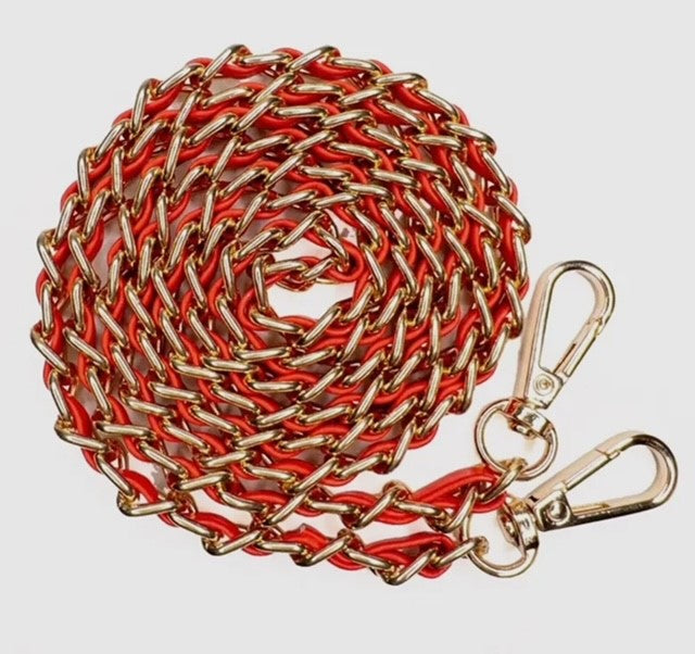 CK Red Chain Strap