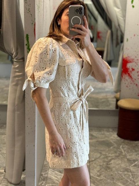 ES Natural Eyelet Dress - IF SO 