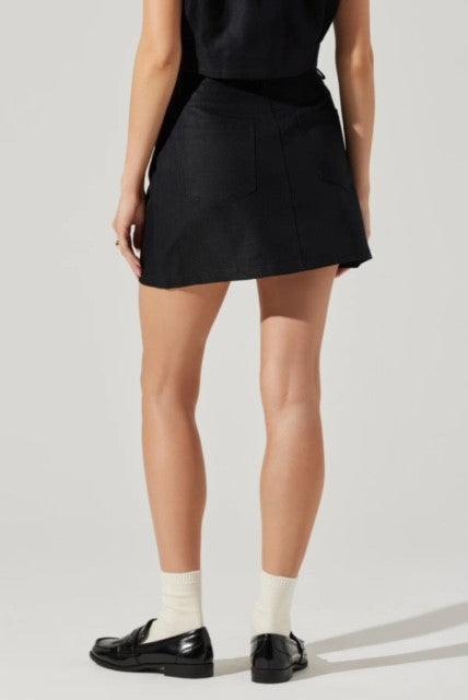 AS Black Mini Skirt - IF SO 