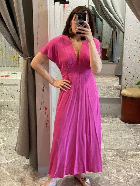 AS Fuchsia Maxi Dress - IF SO 