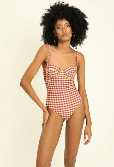 TO Pink Check Bathingsuit - IF SO 