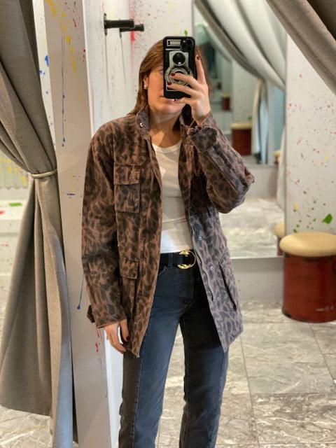 PD Brown Leopard Print Jacket - IF SO 