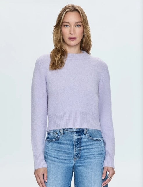 PD Lilac Fuzzy Sweater