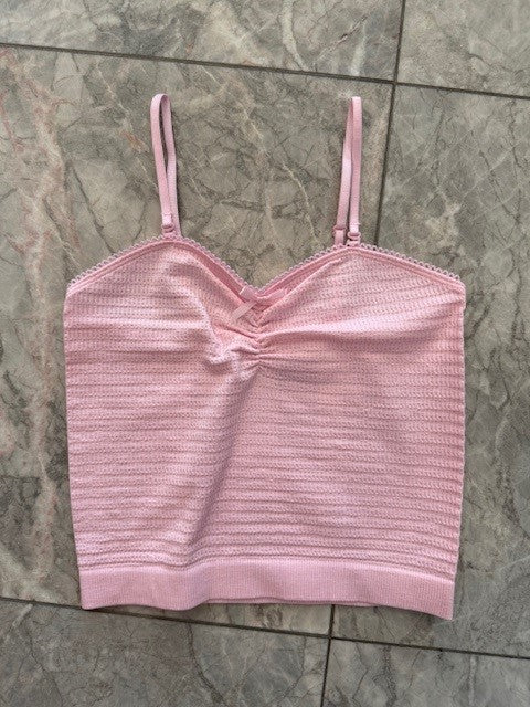 SU Pink Cinched Top