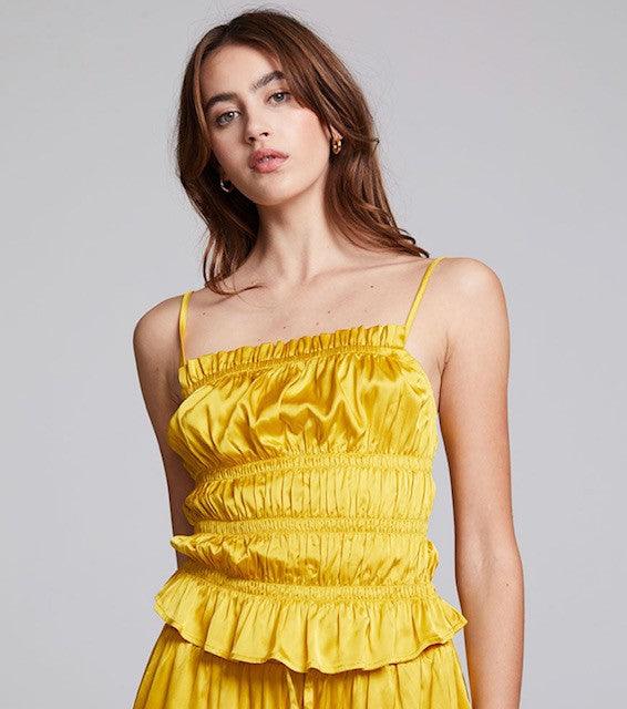 CH Yellow Tiered Top - IF SO 