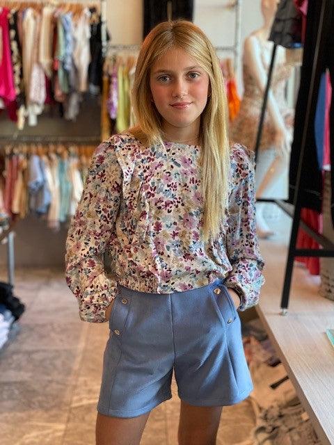 MAY Pastel Floral Top - IF SO 