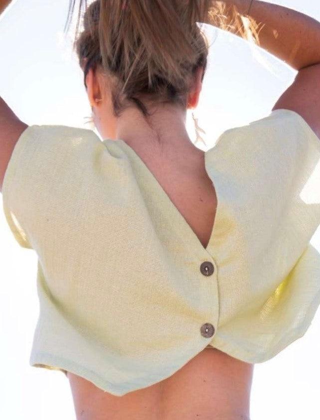 OS Lime Button Back Top - IF SO 