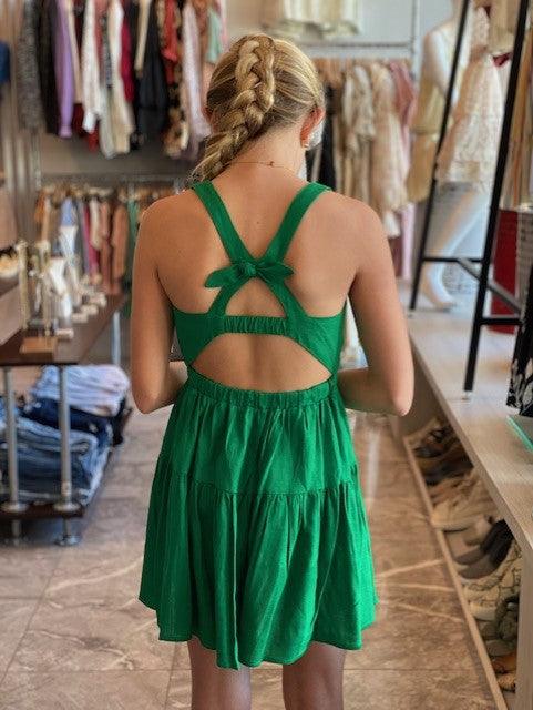 MAY Green Dress - IF SO 