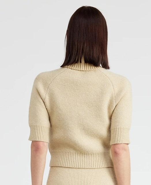 ES Beige Bow Sweater - IF SO 