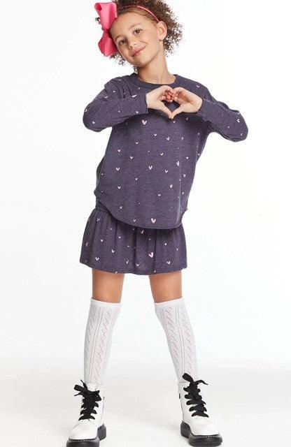 CH Kids Purple Heart Skirt - IF SO 