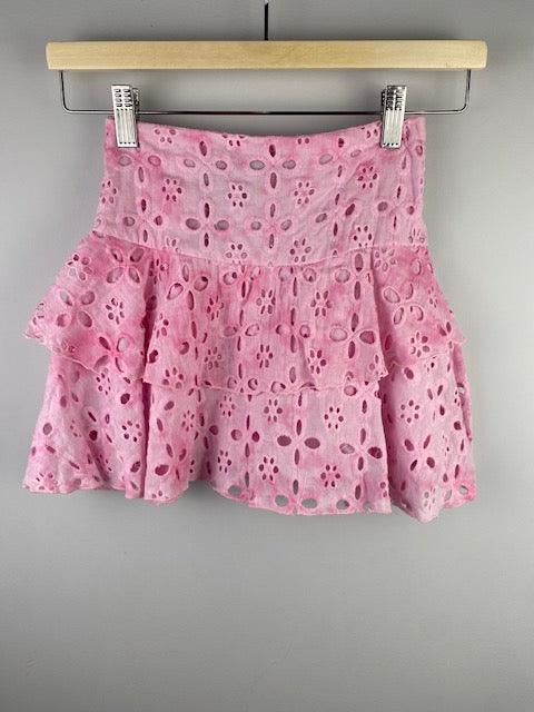 FBZ Pink Eyelet Skirt - IF SO 