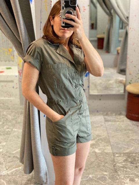 PD Olive Romper - IF SO 