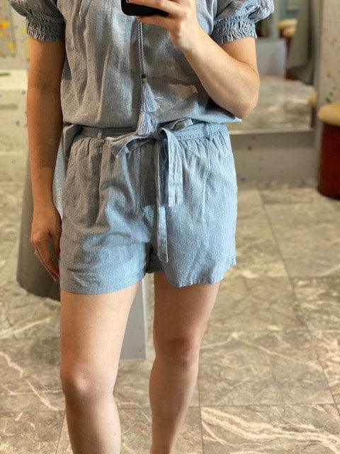 SU Blue Chambray Short - IF SO 