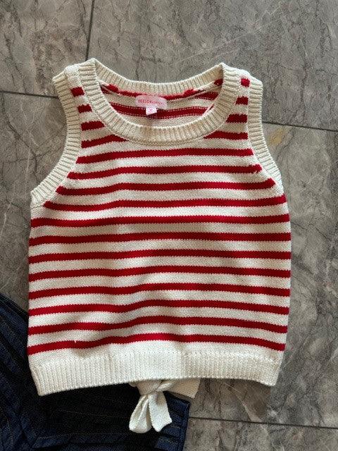 DH Red Knit Top - IF SO 