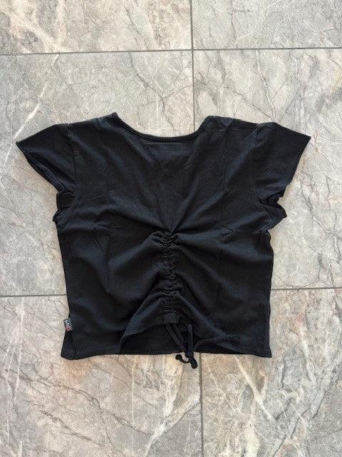 T2 Black Short Sleeve Top - IF SO