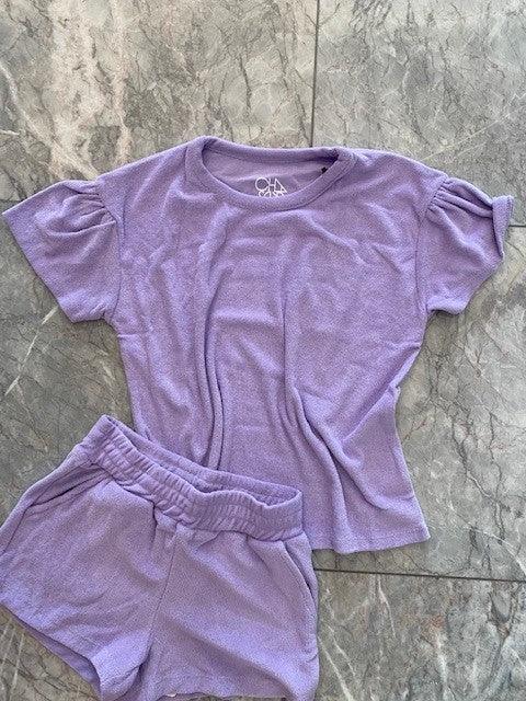 CH Purple Terry Top - IF SO 