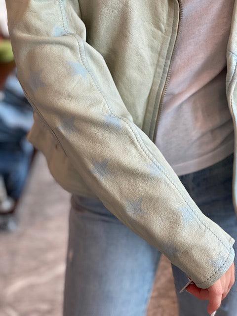 MA Off White Leather Jacket - IF SO 