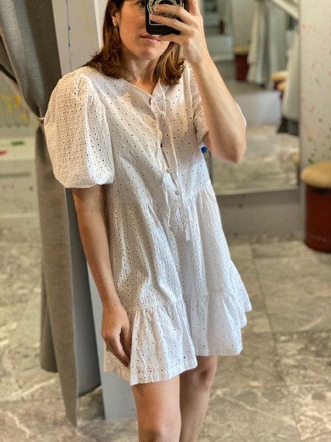 SC White Eyelet Dress - IF SO 