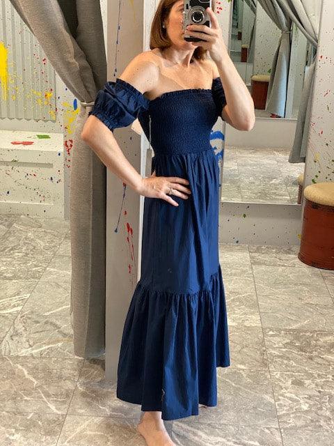 TA Navy Maxi Dress - IF SO 