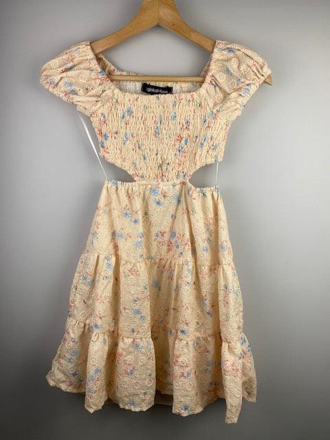 FBZ Vanilla Daisy Print Dress - IF SO 