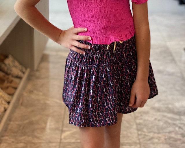 No Pink/Purple Print Skirt - IF SO 