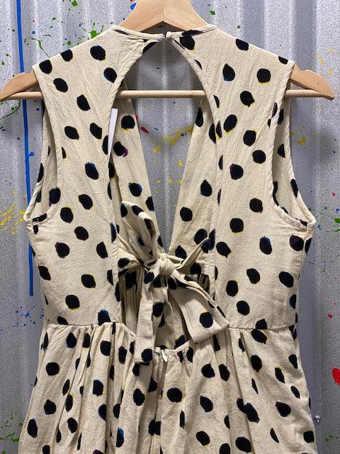 KG Polka Dot Deep V Dress - IF SO 